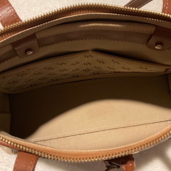 Dooney & Bourke Monogram Satchel Bag - Picture 5 of 12